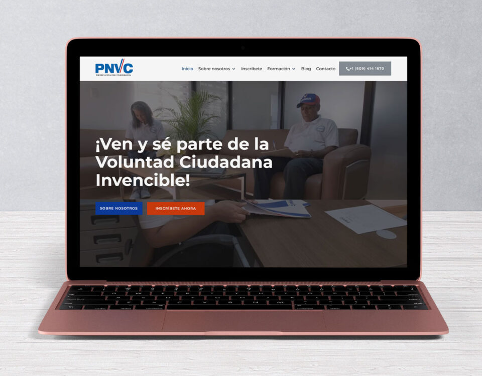 Página web en Santo Domingo PNVC